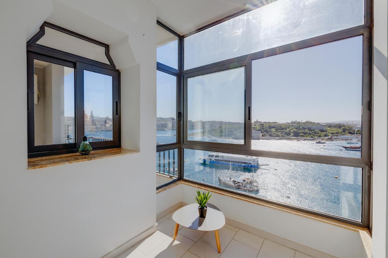 Marvellous Apartment With Valletta And Harbour Views Sliema Exterior foto