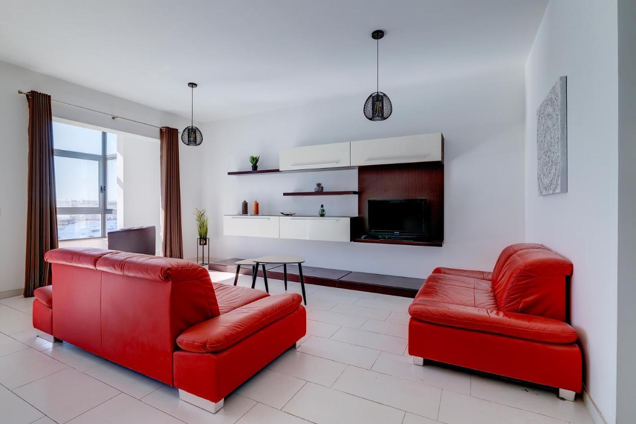 Marvellous Apartment With Valletta And Harbour Views Sliema Exterior foto