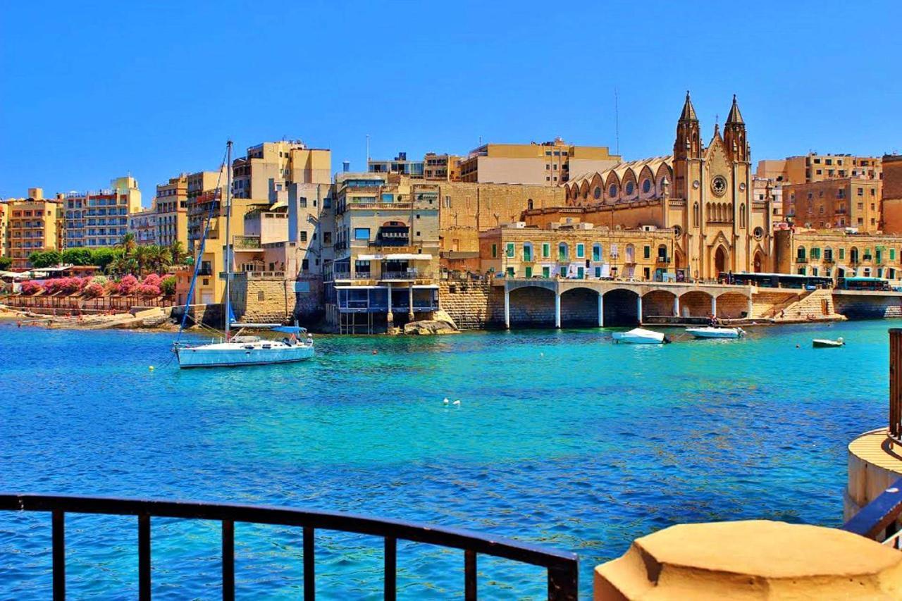 Marvellous Apartment With Valletta And Harbour Views Sliema Exterior foto
