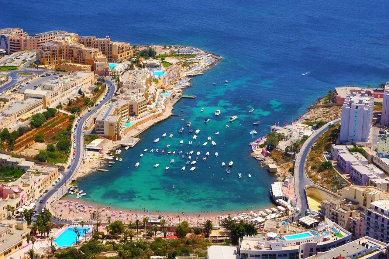 Marvellous Apartment With Valletta And Harbour Views Sliema Exterior foto