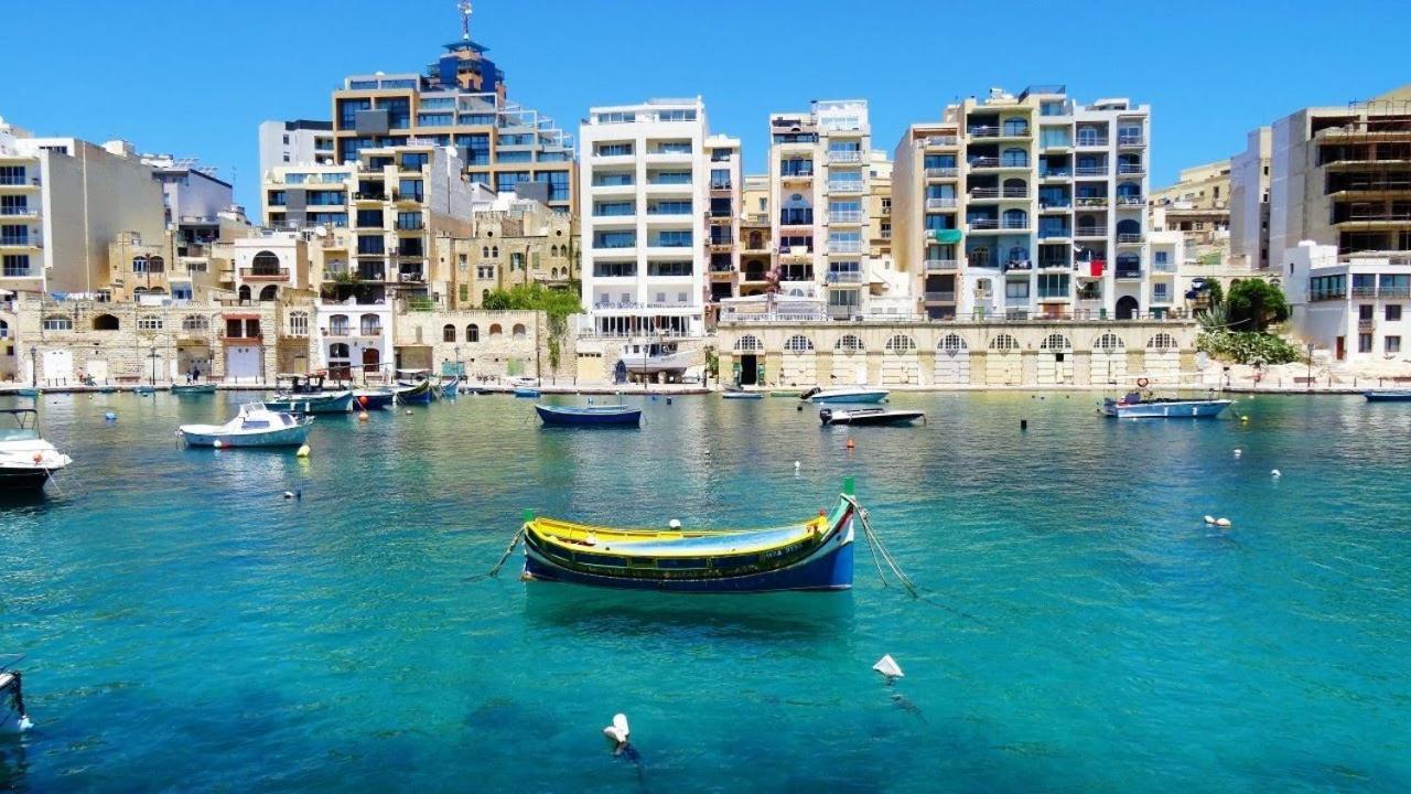 Marvellous Apartment With Valletta And Harbour Views Sliema Exterior foto